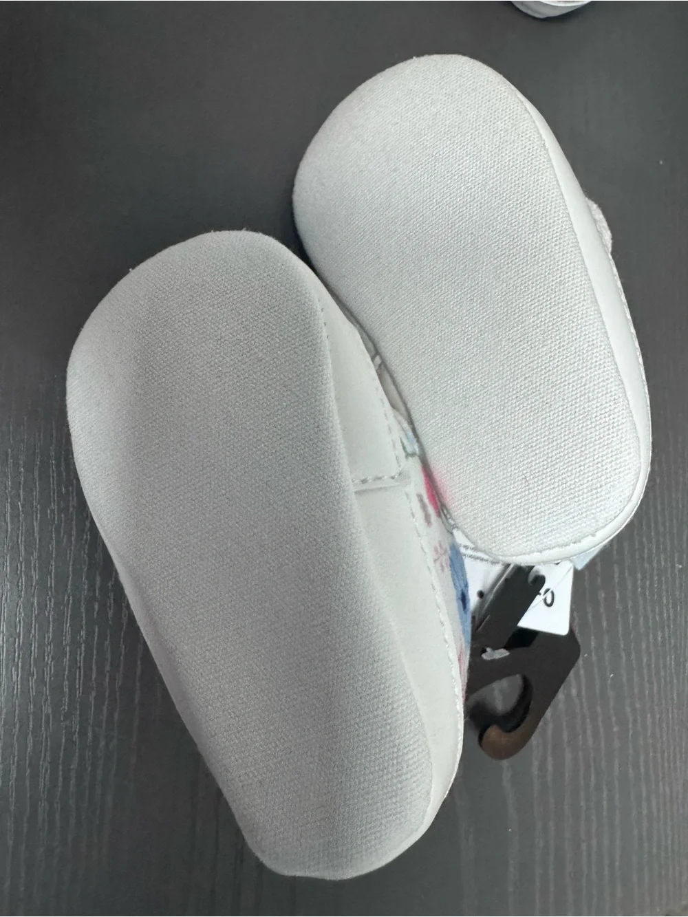 Carter's Floral Baby Slip-On Shoes with Light Blue Flower
